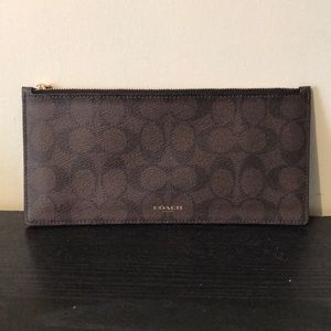 Coach Money/Document Holder